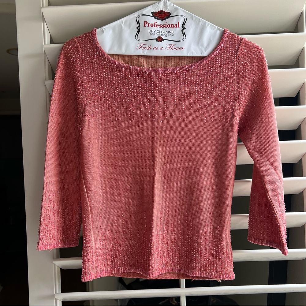Vintage beaded top